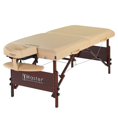 Master Massage 30" Del Ray Pro Portable Massage Table, Beige (26639)