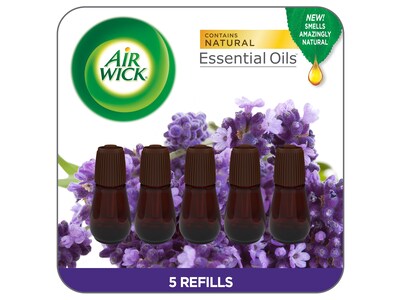 Air Wick Essential Mist Oil Air Freshener Diffuser Refill, Lavender & Almond Blossom, 0.67 Fl. Oz.,