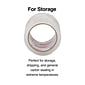 Staples Lightweight Moving & Storage Packing Tape , 2.83" x 54.6 yds., Clear, 6/Rolls (52204)