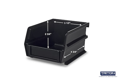 Triton Products LocBoard Pegboards with 30 pc. LocHook Assortment and Hanging Bin System (LB18-RKit)