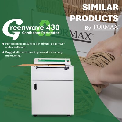 Formax Greenwave 410 Tabletop Cardboard Perforator (GREENWAVE 410)