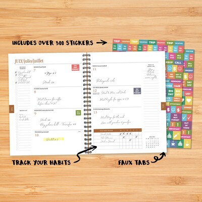 2025-2026 Willow Creek It's Me 3.5" x Academic Year Weekly & Monthly Planner (55106X)