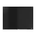 TRU RED™ Tempered Glass Dry Erase Board, Black, 4 x 3 (TR61200)