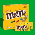 M&Ms Peanut Milk Chocolate Pieces, 1.74 oz., 48/Box (MMM01232)