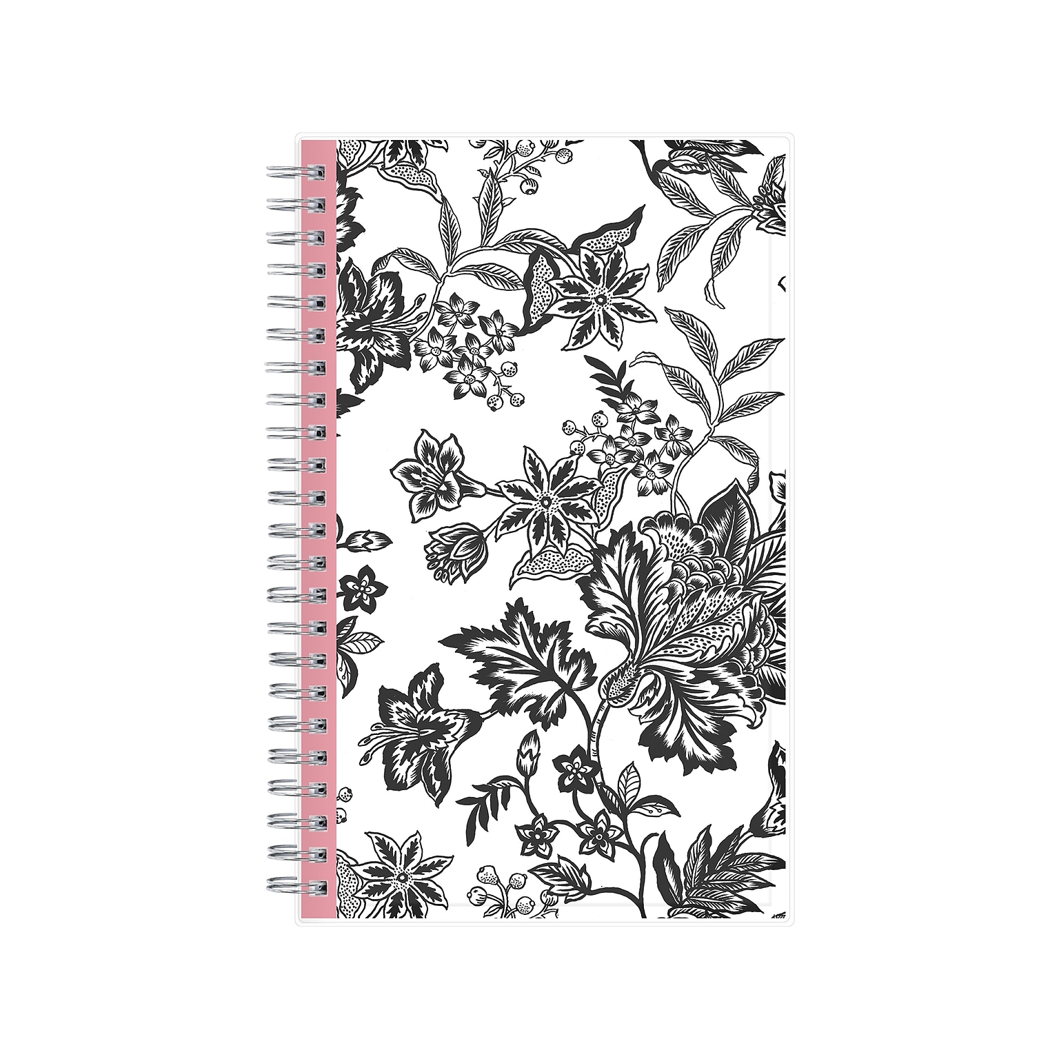 2024-2025 Blue Sky Analeis 5 x 8 Academic Weekly & Monthly Planner, Plastic Cover, White/Black (130608-A25)