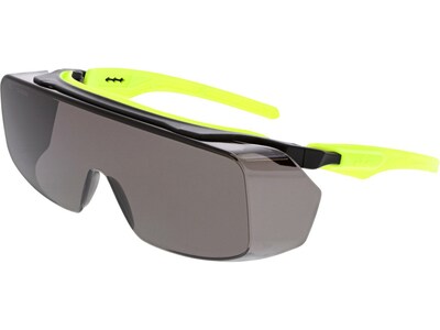 MCR Safety Klondike OTG Anti-Fog Safety Glasses, Over the Glasses, Gray Lens (OG222DC)