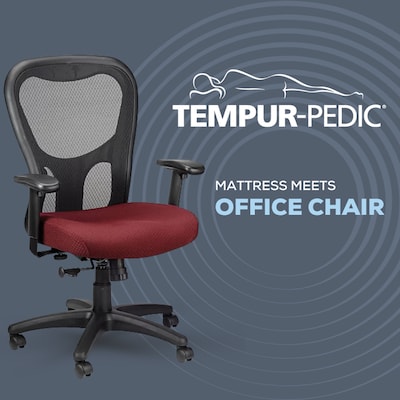 Tempur-Pedic TP9000 Mesh Task Chair, Burgundy (TP9000-Burgundy)