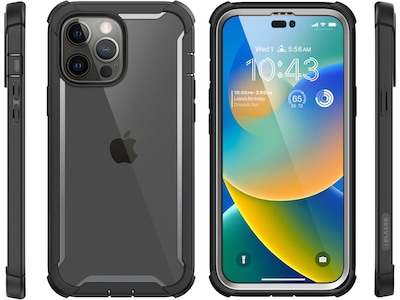 i-Blason Ares Black Case for iPhone 14 Pro Max (iPhone2022Pro-6.7-Ares-SP-Black)