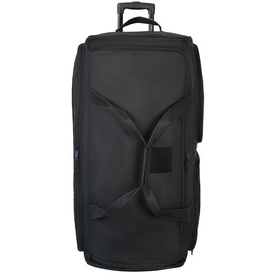 U.S. Army ROMEO 36" Polyester Telescoping Travel Duffel with Wheels, Black (USLROM36BLK)