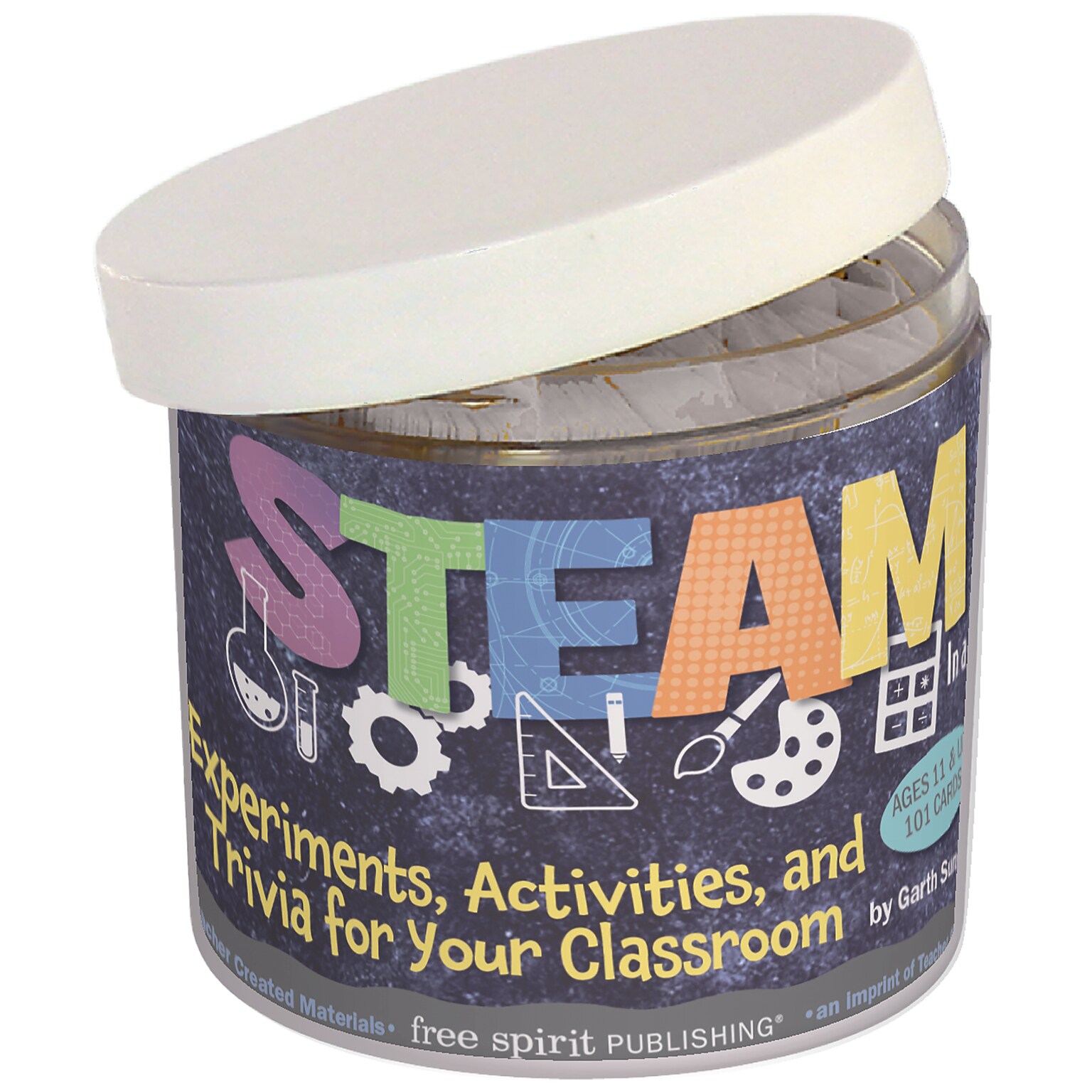 Free Spirit Publishing STEAM In a Jar, Multicolored (SEP141014)