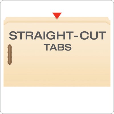 Pendaflex Heavy Duty Cardstock Classification Folder, No Expansion Expansion, Legal Size, Manila, 50/Box (FM312EE)