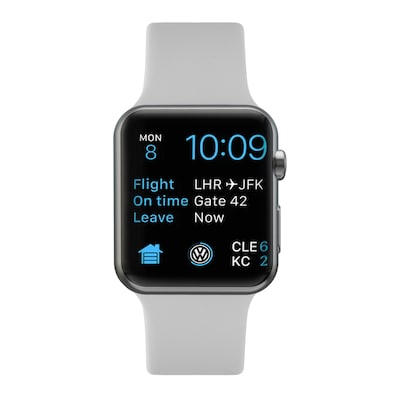 LAX Silicone Band for Apple Watch, Gray