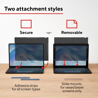 Staples TECH Anti-Glare Privacy Filter for 14" Laptop (16:9) (ST62131-CC)