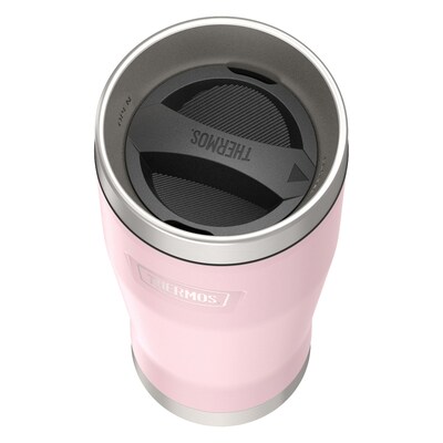 Thermos Icon Stainless Steel Vacuum Insulated Tumbler, 16 oz., Sunset Pink (IS1012SP4)