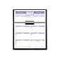 2024 AT-A-GLANCE Flip-A-Week 5.5" x 7" Weekly Desk Calendar and Base, White/Purple (SW700X-00-24)