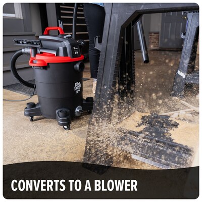 Dirt Devil 8 Gal. Wet/Dry Vacuum Cleaner, 4 Peak HP (SD68000)