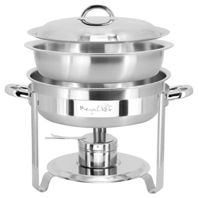 MegaChef 5.3 Qt Stainless Steel Chafing Dish, 935121998M