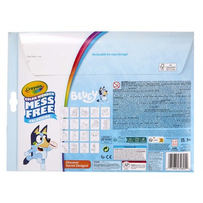 Crayola Color Wonder: Bluey Coloring Book, 18 Pages, 2 Sets/Bundle (BIN752805-2)