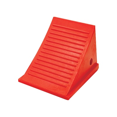 Checkers Roadblock 4.5 lbs. Large Wheel Chock, Orange (UC1500-4.5)