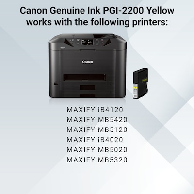 Canon PGI-2200 Yellow Standard Yield Ink Cartridge (9306B001)