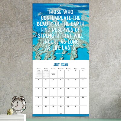 2026 TF Publishing The Great Outdoors 12" x 12" Monthly Wall Calendar (26-1109)