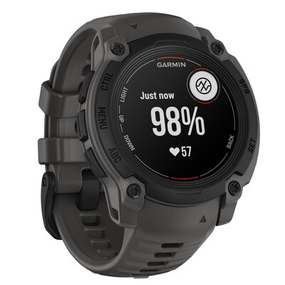 Garmin Instinct E GPS Smartwatch, Black & Charcoal, 40mm (GRM0293200)