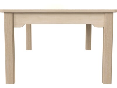 Flash Furniture Bright Beginnings Hercules Rectangular Table, 47.25" x 23.5", Beech (MK-ME088010-GG)