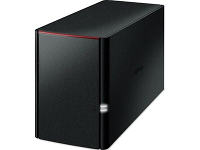 Buffalo LinkStation 220 Series 2-Bay 12TB External Personal Cloud, Black (LS220D1202)