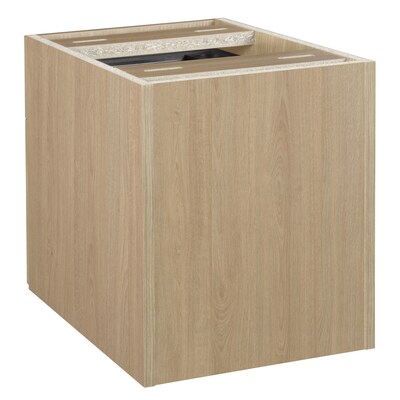 Regency Legacy Box File Pedestal Drawer Unit, Noble Oak (LPBF22NO)