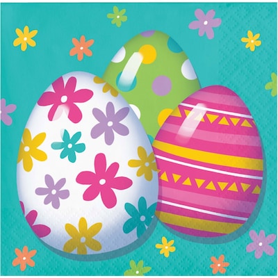 Creative Converting Happy Eggster Easter Tableware Kit, Serves 8 (DTC9198E2A)