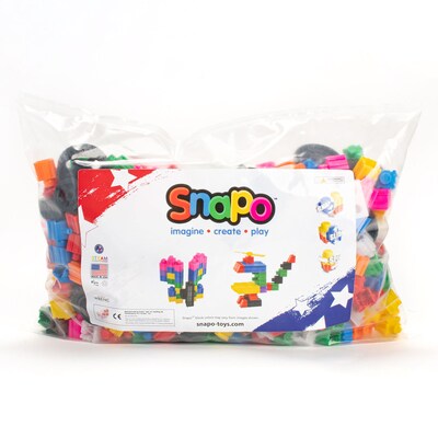 Snapo Building Blocks Epic Builders Kit, 550 Pieces/Set (SNP16550)