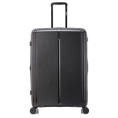 DUKAP Airley 29.92" Hardside Suitcase, 4-Wheeled Spinner, TSA Checkpoint Friendly, Black (DKAIR00L-BLK)