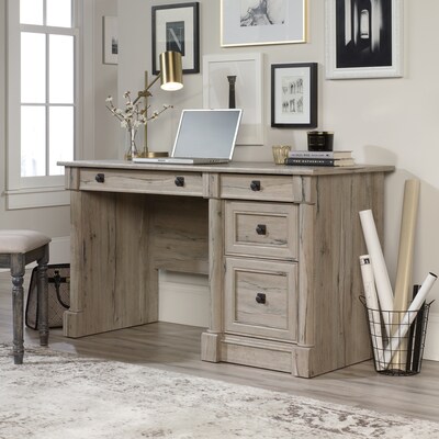 Sauder Palladia 53W Computer Desk, Split Oak (424819)