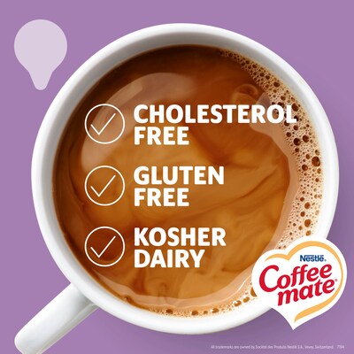 NESTLE COFFEE MATE Coffee Creamer Italian Sweet Crème Flavor, Liquid Creamer Singles, 0.375 fl oz, 50 Count.