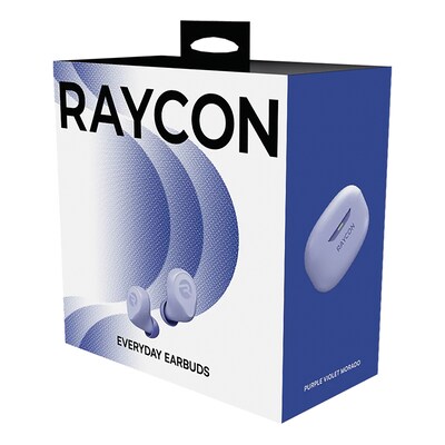 Raycon The Everyday True Wireless Noise Canceling Earbuds, Bluetooth, Blush Violet (RBE726-23E-PUR)
