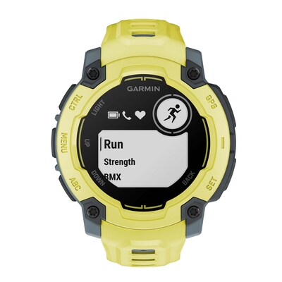 Garmin Instinct E GPS Smartwatch, Electric Lime & Twilight, 45mm (GRM0293301)