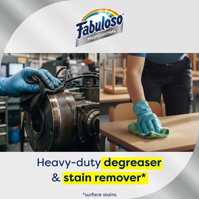 Fabuloso Professional All-Purpose Glass & Surface Cleaner Degreaser Bottle, Lavender Scent, 125 oz. (61051910)