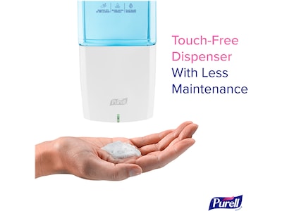 PURELL Healthy Soap ES10 Automatic Wall-Mounted Hand Soap Dispenser, White (8330-E1)