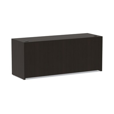 Alera Valencia Series Credenza Shell, 70 7/8w X 23 5/8d X 29 12h, Espresso