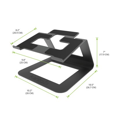 Kanto Ergonomic Universal Riser Laptop Stand, Black (LE1)