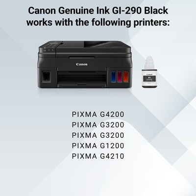 Canon GI-290 Black Standard Yield Ink Cartridge Refill (1595C001)