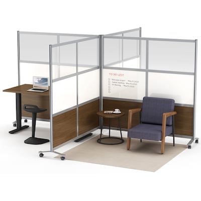 Lorell Adaptable Panel Divider, 24"W x 37"H, White (LLR90279)