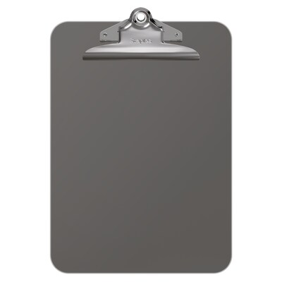 Staples Plastic Clipboard, Smoke, Letter Size – Durable Office Clipboard
