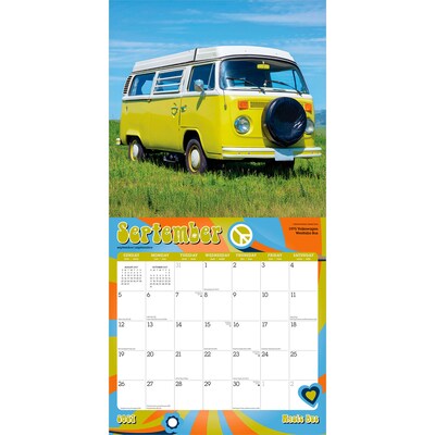 2027 BrownTrout Magic Bus 12" x 12" Monthly Wall Calendar (9798330711239)