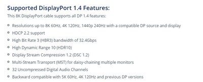 StarTech 50' Display Port to Display Port Audio/Video Cable, Male to Male, Black (DP14A-15M-DP-CABLE)