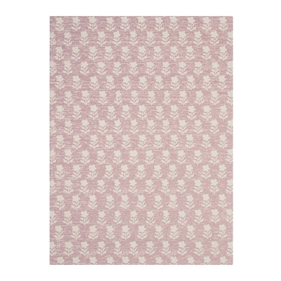 Anji Mountain Rugd Carpet & Hard Floor Chair Mat, 40 x 54, Pink Tulip (AMB9048-4054)