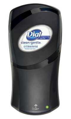 Dial Complete Clean + Gentle Antibacterial Touch-Free Foaming Hand Soap Refill, 33.8 Fl. Oz., 3/Carton (DIA32106)