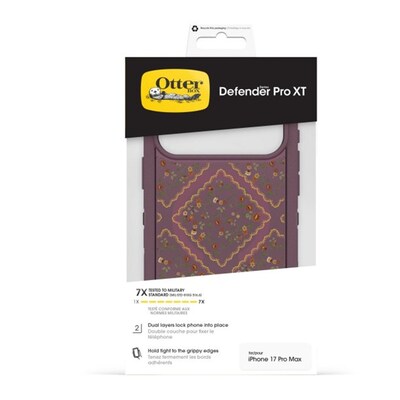 OtterBox Defender Series Pro XT MagSafe Phone Case for iPhone 17 Pro Max, Shock Absorbing, Dusk Reverie (77-98477)