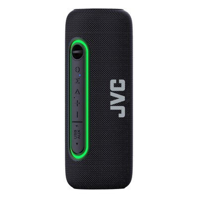 JVC True Wireless Portable Bluetooth Speaker, Water Resistant, Black (SP-PA5BT)