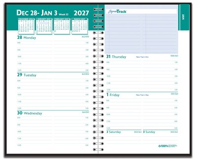2027 House of Doolittle 8.5 x 11 Weekly/Monthly Express Track Planner (296-02)